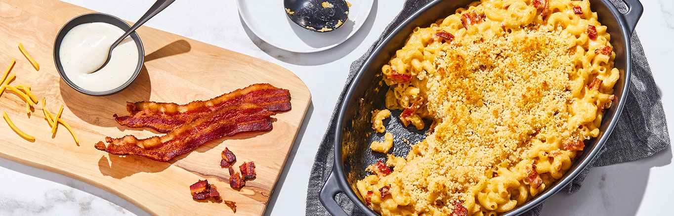 Image of prepared Bacon Ranch Mac & Cheese