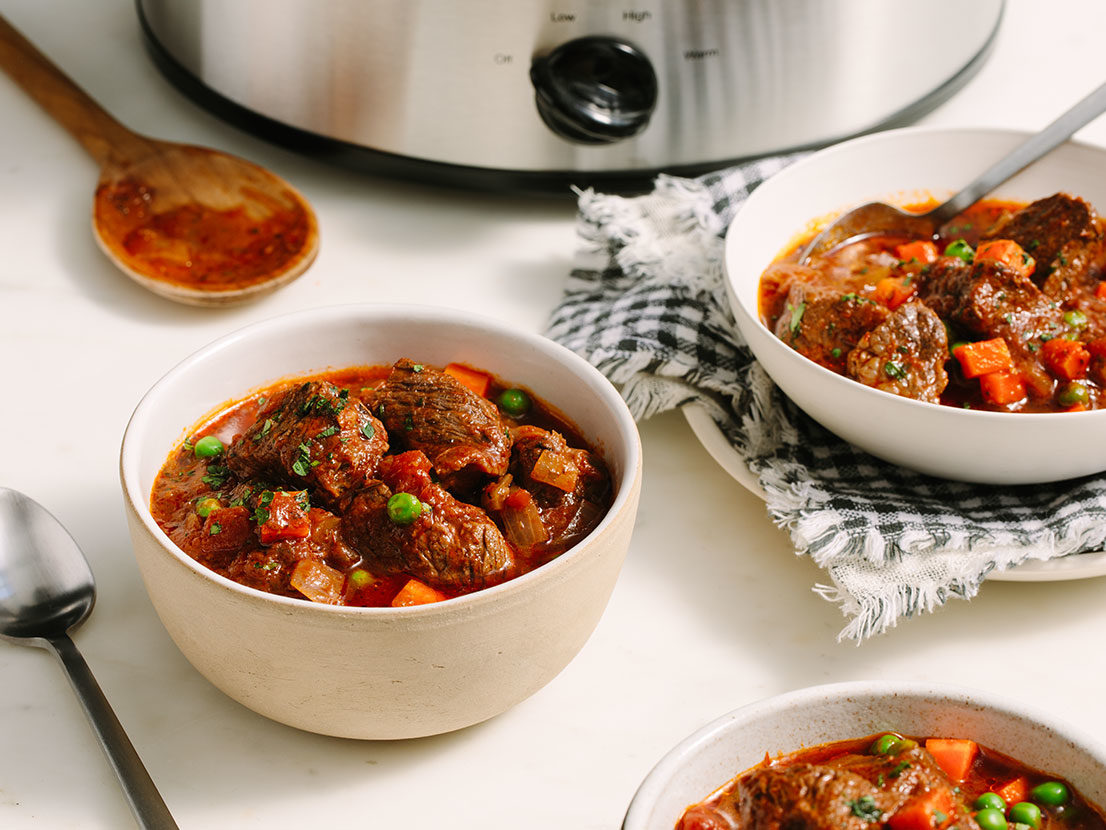 Image of prepared Slow Cooked Italian Beef Stew recipe