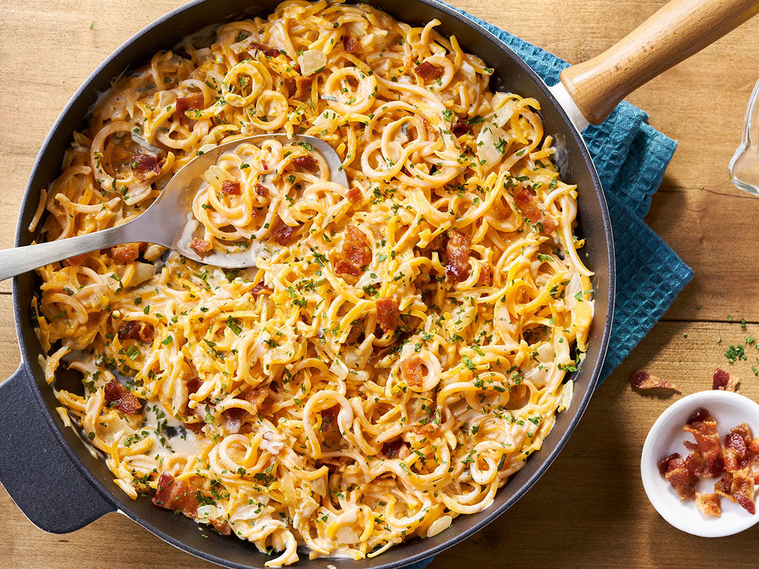 Image of prepared Butternut Squash Carbonara