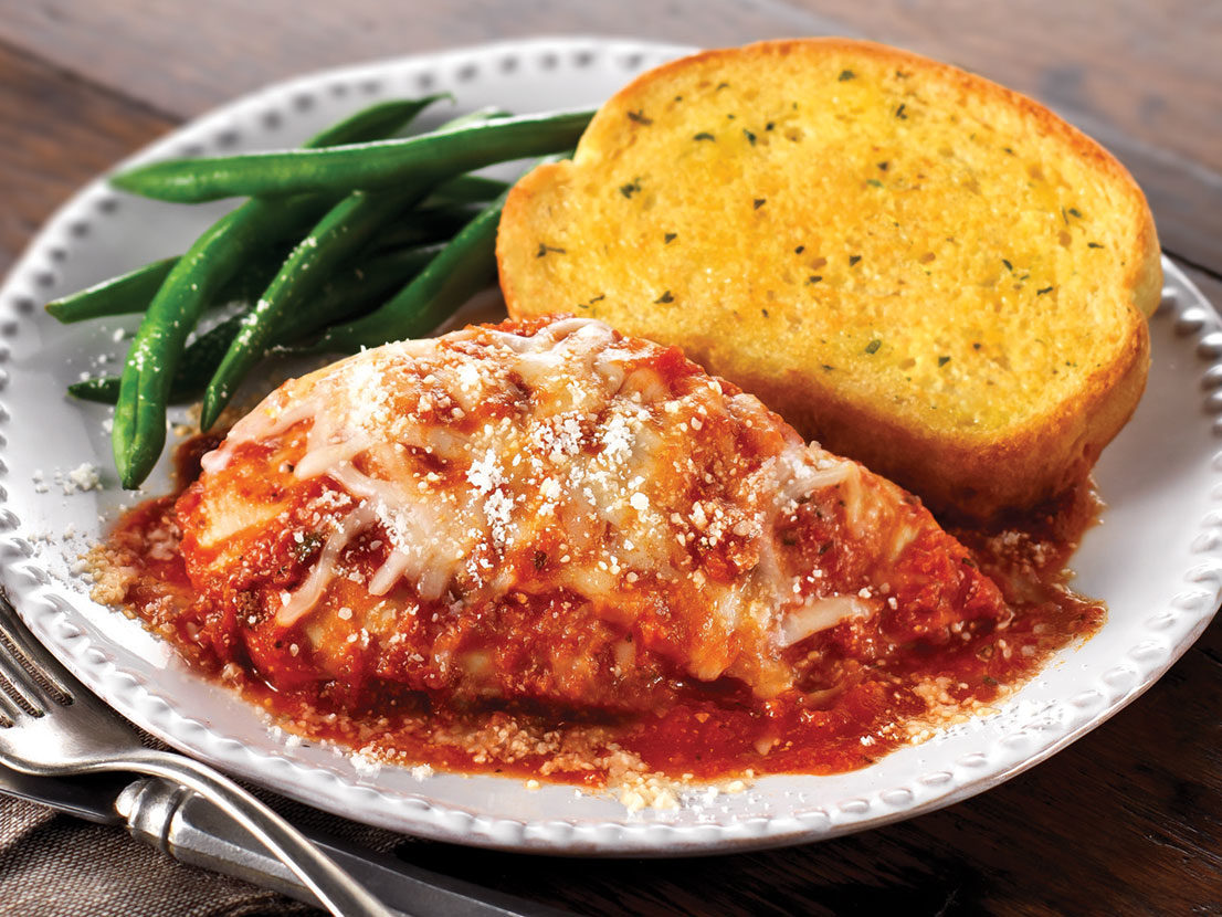 Image of prepared Chicken Parmesan Bake