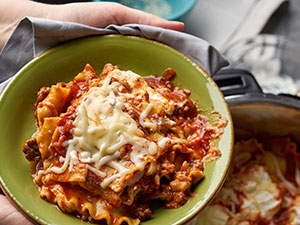 Image of prepared Instant Pot® Lasagna