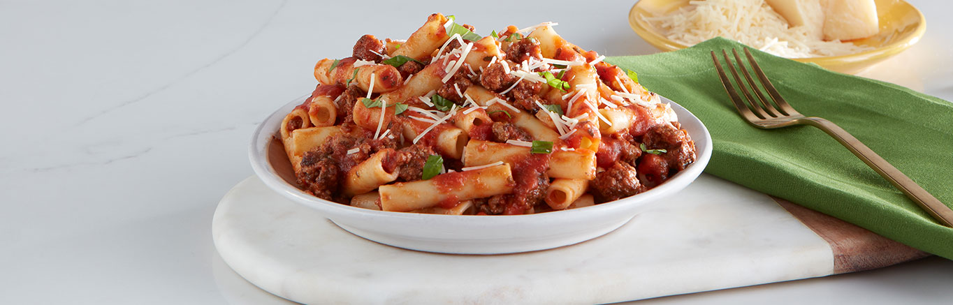 Image of prepared Quick Skillet Ziti recipe